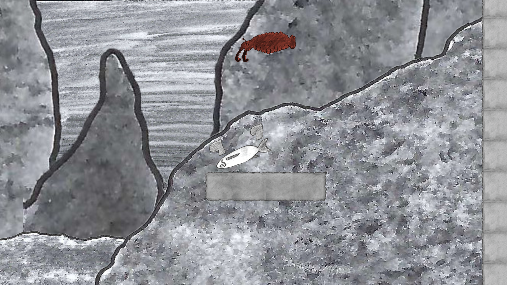 ShoeFish screenshot with anomalocaris