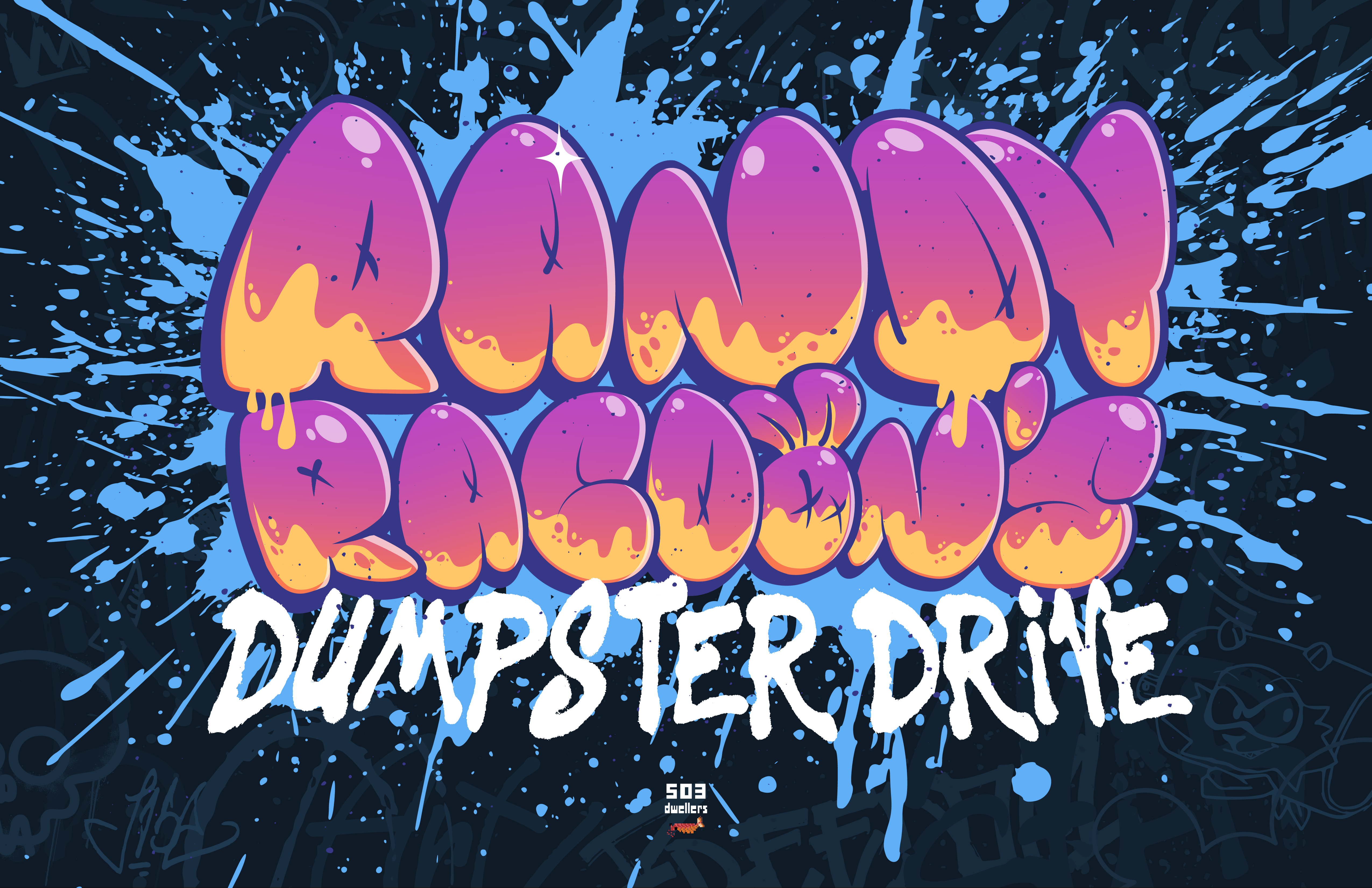 Randy Raccoon's Dumpster Drive!