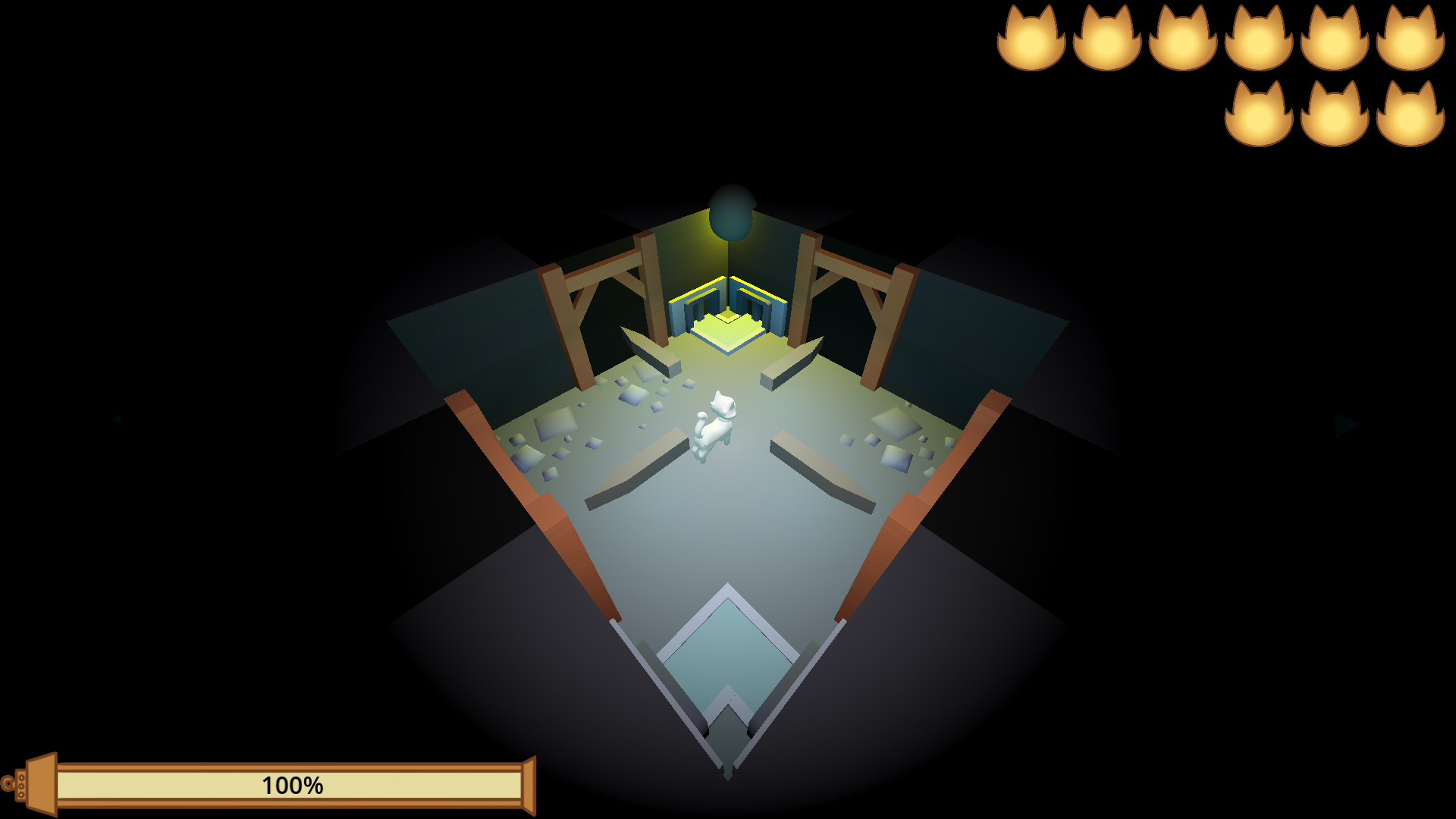 9 Lives screenshot of starting area